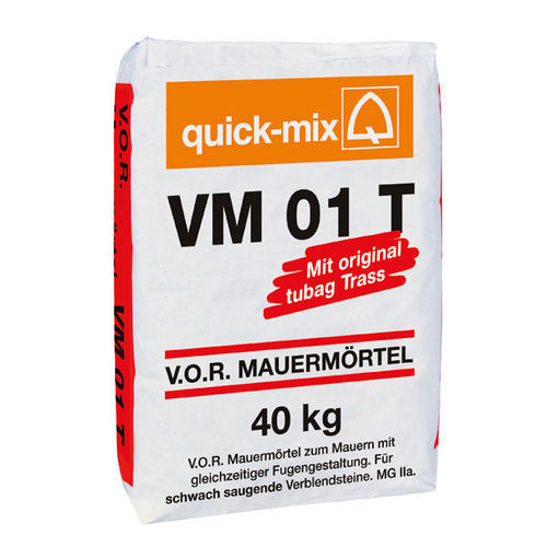 VM 01 V.O.R ideal zum verklinkern 10 kg Beutel > 5 N/mm² Mörtel MG 2a 